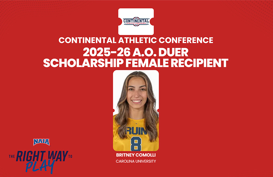 Carolina&rsquo;s Britney Comolli Named 2025-26 A.O. Duer Scholarship Female Recipient