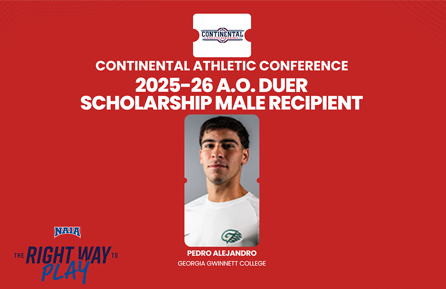 Georgia Gwinnett College&rsquo;s Pedro Alejandro Earns 2025-26 Male A.O. Duer Scholarship