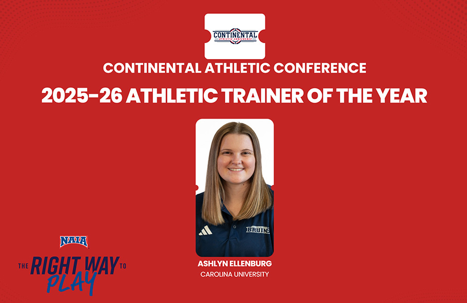 Carolina&rsquo;s Ashlyn Ellenburg Named 2025-26 CAC Athletic Trainer of the Year