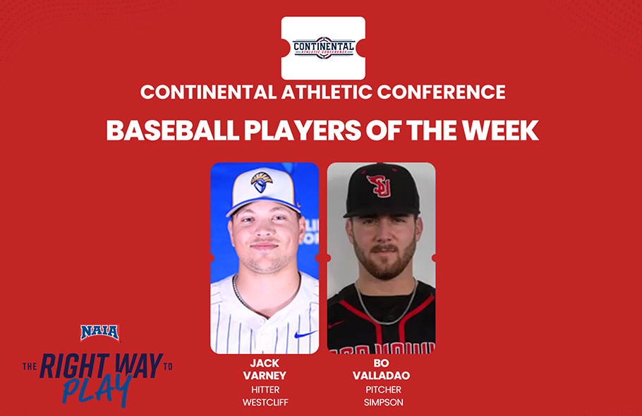 West Coast Players Garner CAC Baseball Player of the Week Awards