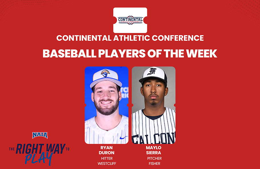 Westcliff, Fisher Players Earn CAC Baseball Weekly Awards