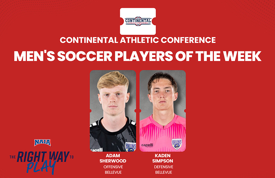 Bellevue Players Sweep CAC Men&rsquo;s Soccer Player of the Week Honors