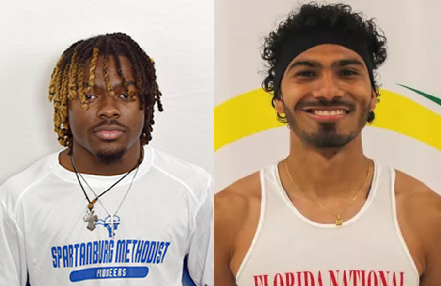 Spartanburg Methodist&rsquo;s Brown, Florida National&rsquo;s Ferrin Arias Named CAC Men&rsquo;s Outdoor Track Athletes of the Week