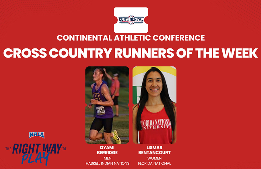 Top 25 Finishes Lead to CAC Cross Country Runner of the Week Awards