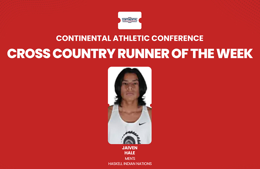 Haskell Indian Nations&rsquo; Hale Receives First 2025 CAC Men&rsquo;s Cross Country Runner of the Week Award