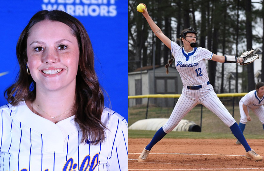 Westcliff&rsquo;s Mueller, Spartanburg Methodist&rsquo;s Kiser Named CAC Softball Players of the Week