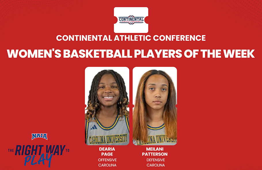 Carolina Sweeps CAC Women&rsquo;s Basketball Player of the Week Awards