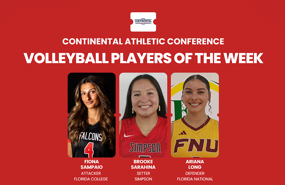 Upperclassmen Garner CAC Women&rsquo;s Volleyball Weekly Honors